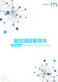简约正式公司项目策划书活动策划书计划书word模板